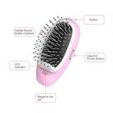 Ionic Hair Brush Magic Electric Hair Comb Negative Ions Hairbrush Hair Modeling Styling Comb No More Frizz Hair Combs Massage