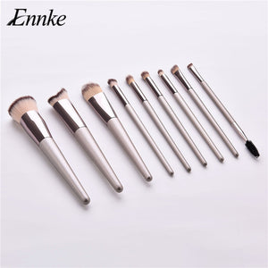 2019 8Pcs Professional Makeup Brushes Set Powder Blush Foundation Eyeshadow Make