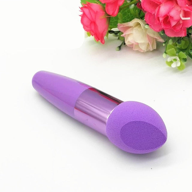 SAIANTTH Single Beveled puff makeup brushes cosmetic sponge brush Blush BB cream liquid foundation beauty tool wet dry maquiagem