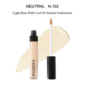 PHOERA Make Up Concealer Long Lasting Moisturizing Pore Acne Cover Face Contour Makeup Cosmetic maquiagem profissional TSLM2