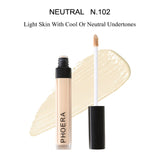 PHOERA Make Up Concealer Long Lasting Moisturizing Pore Acne Cover Face Contour Makeup Cosmetic maquiagem profissional TSLM2