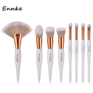 2019 8Pcs Professional Makeup Brushes Set Powder Blush Foundation Eyeshadow Make